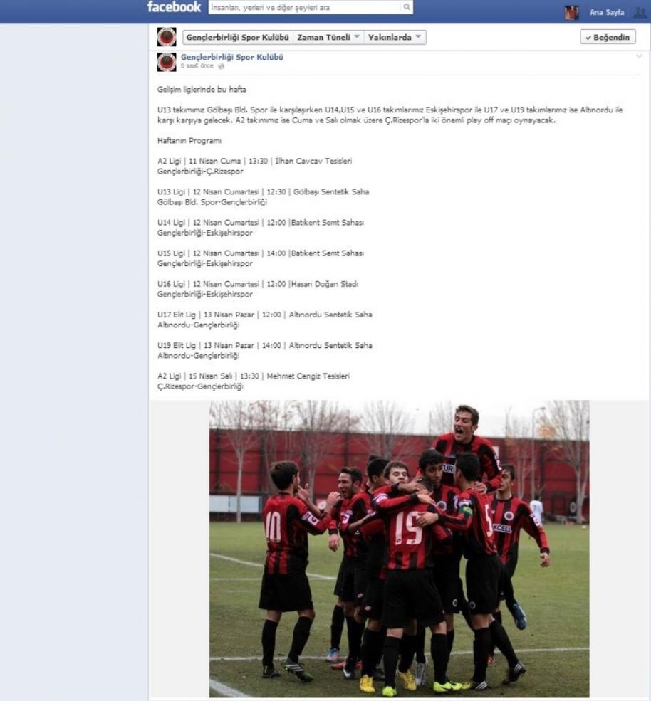 Ýsim:  3. Gençlerbirliği Spor Kulübü Facebook Resmi Sayfası Gelişim Ligle.jpg
Görüntüleme: 153
Büyüklük:  81.4 KB (Kilobyte)